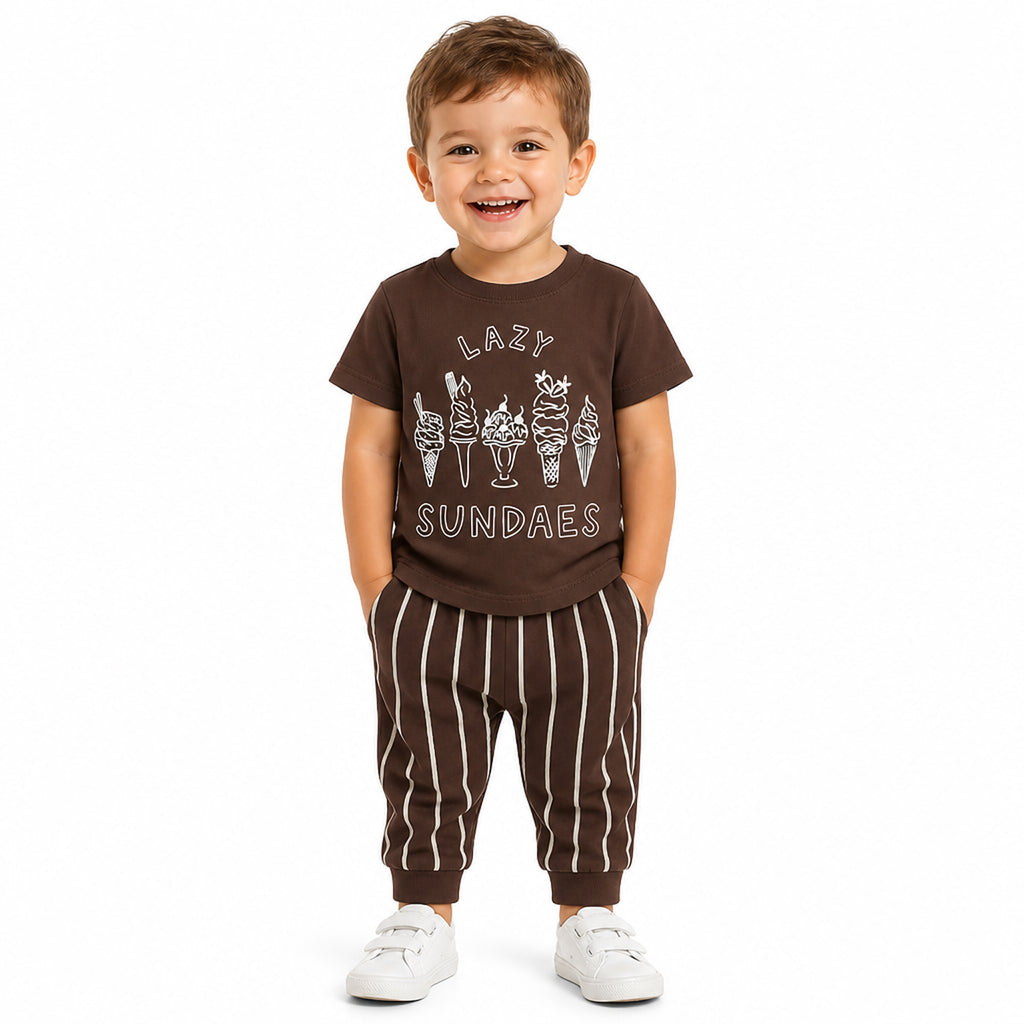 Jogger Pants — Brown