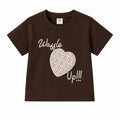 Waffle Tee — Brown