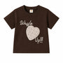 Waffle Tee — Brown