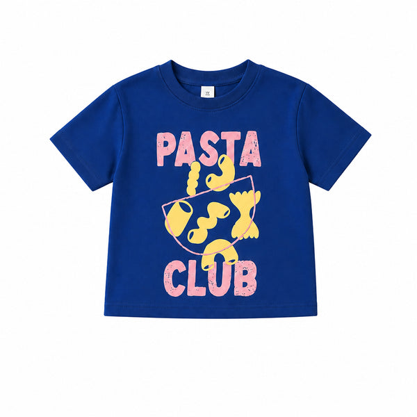 Pasta Club Tee — Royal Blue