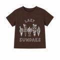 Ice Cream Tee — Brown