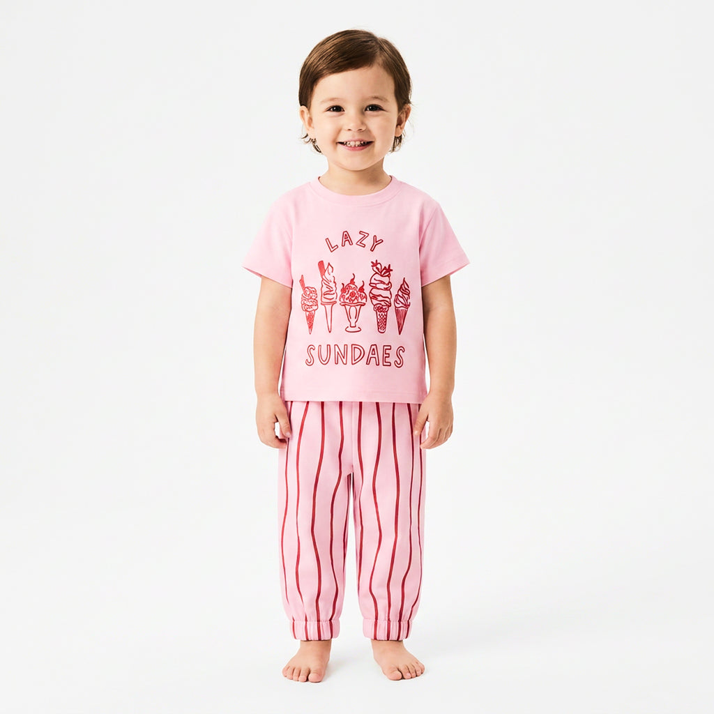 Ice Cream Tee — Pink