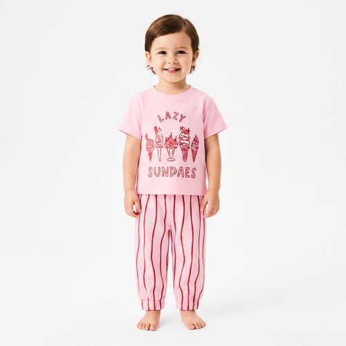 Ice Cream Tee — Pink