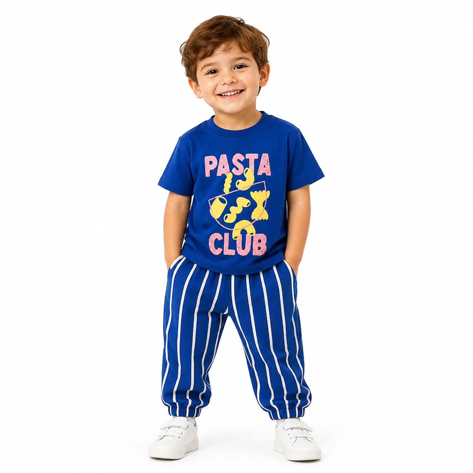 Pasta Club Tee — Pink
