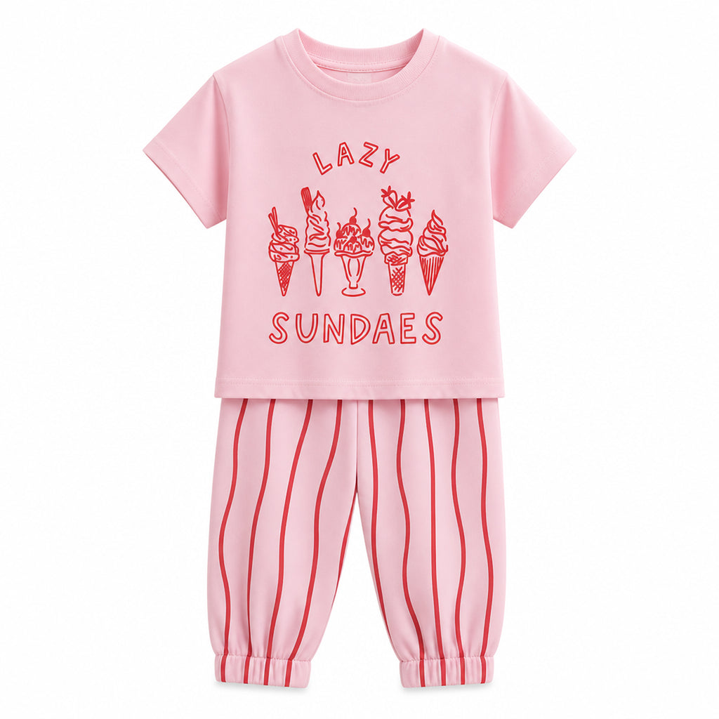 Ice Cream Tee — Pink