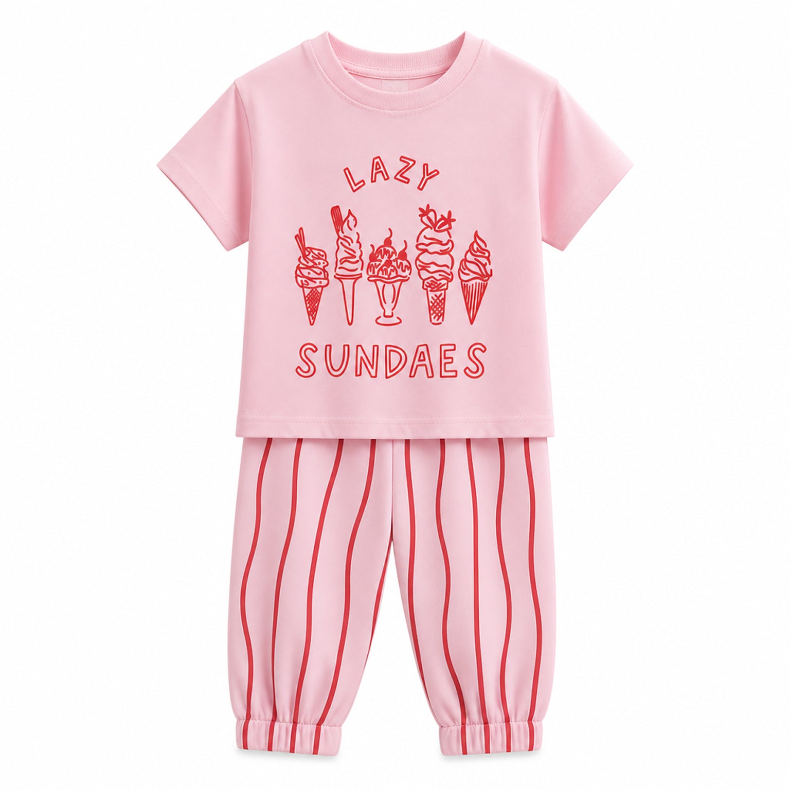 Ice Cream Tee — Pink